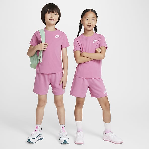 Pink nike boy shorts hot sale